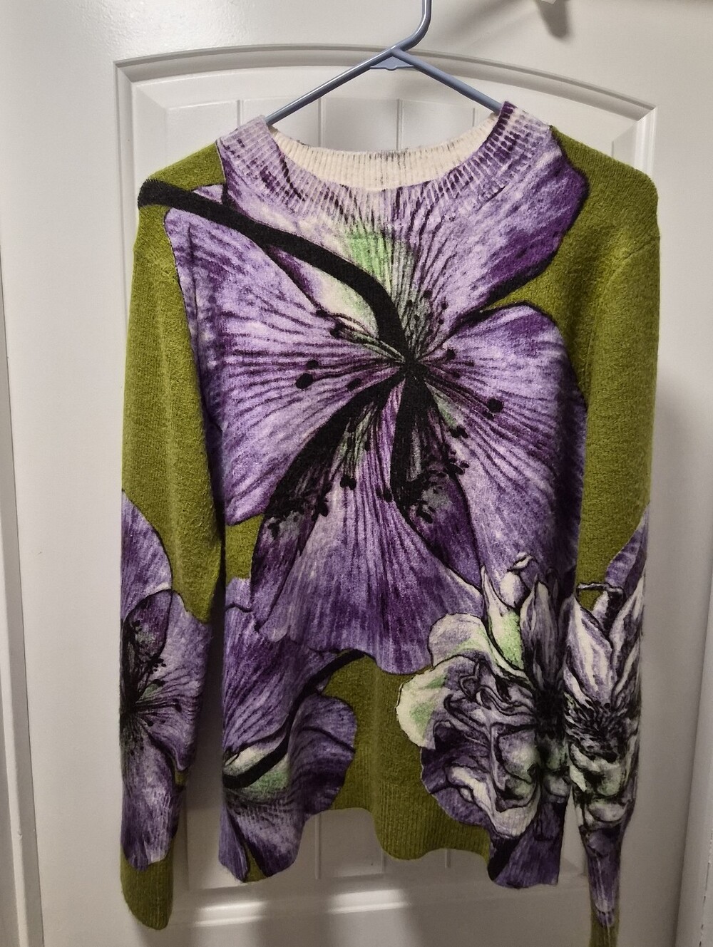 Desigual Floral Crewneck Sweater
